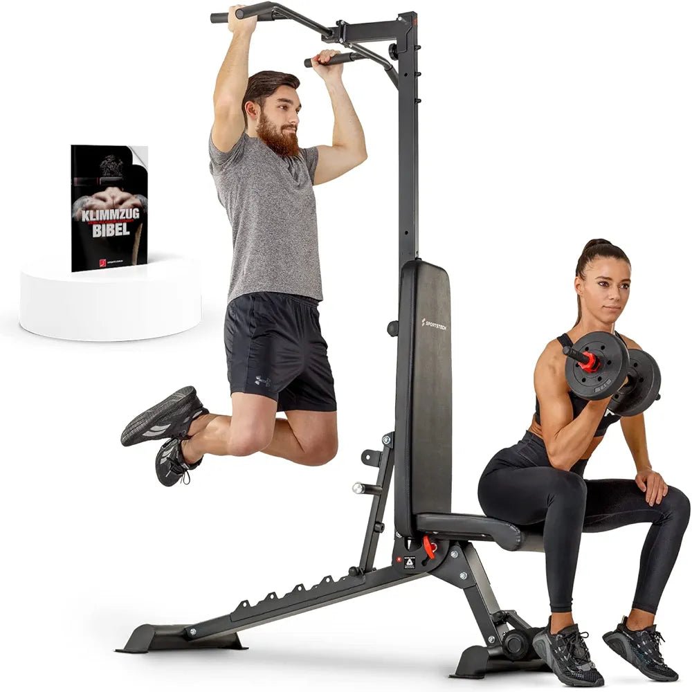 Detacharble DECLINE TO INCLINE Combo Easy Adjust PIN ADJUSTABLE WEIGHT SUPER BENCH