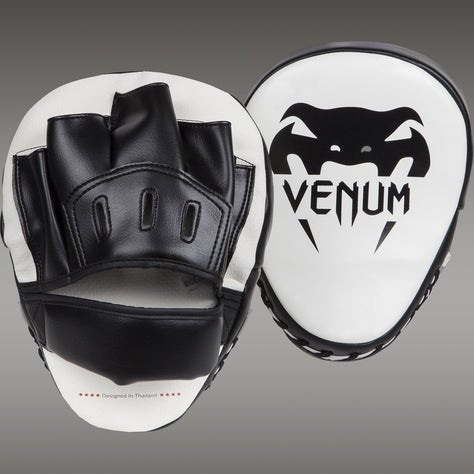 VENUM KICK BOXING FOCUS PAD PUNCHING MITTS PAIR