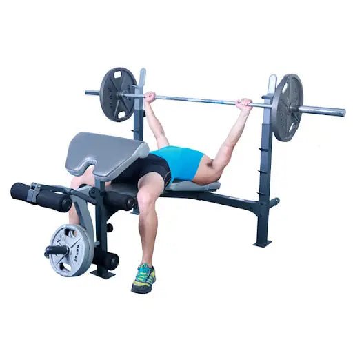 Adjustable Incline Decline Olympic Weight Bench image 2
