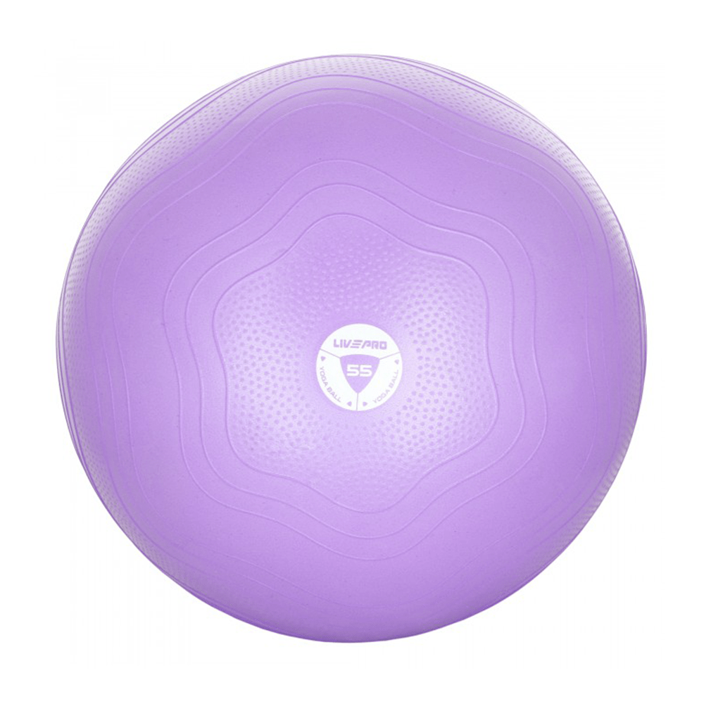 LIVEPRO ANTI BURST CORE GYM SWISS YOGA BALL SMALL 55cm 1100g
