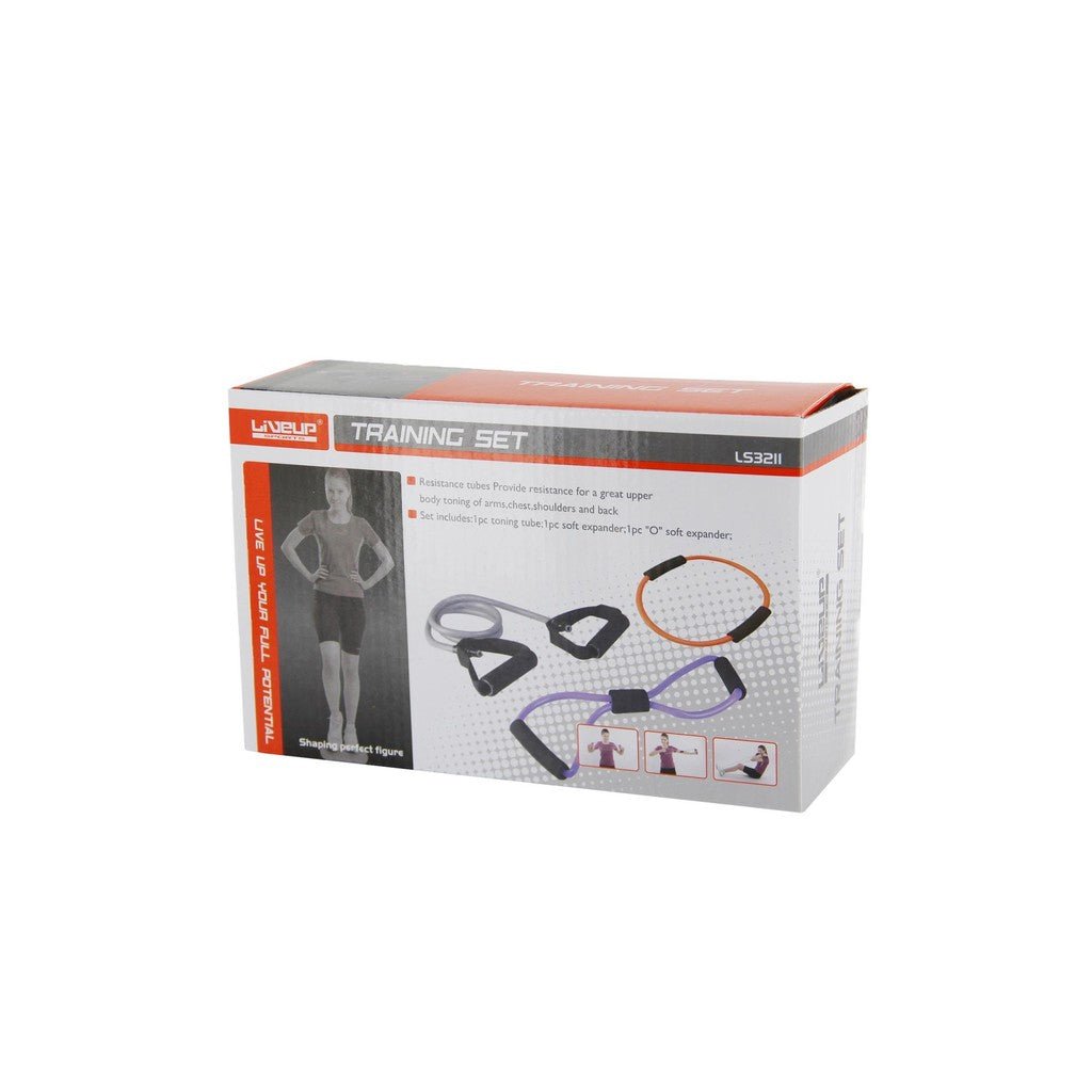 RESISTANCE EXERCISE TONING TUBE TRAINING SET image 3