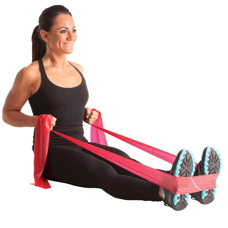 LIVEUP TPE LATEX EXERCISE THERA BAND - HEAVY (BLUE)