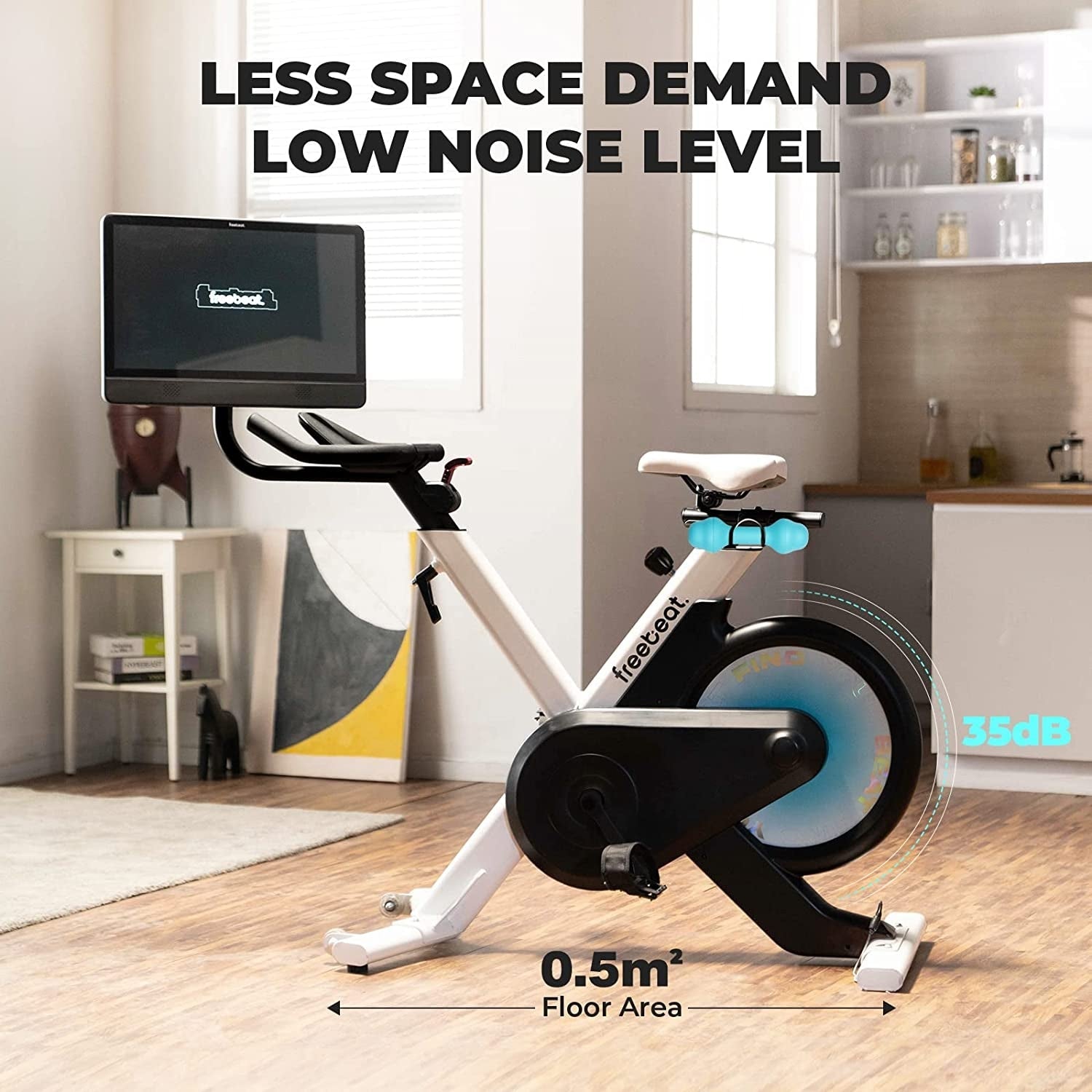 WNQ VENUS B2 Fashion Intelligent Spin Bike image 4