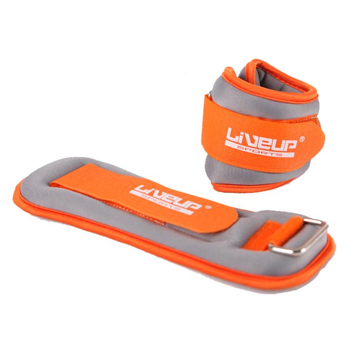 WRIST/ANKLE SOFT WEIGHT ADJUSTABLE SUPPORT 0.5KG (PAIR)